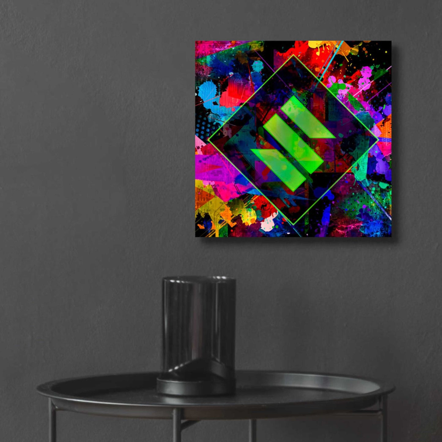 Epic Art 'SENT Crypto' by Epic Art Portfolio, Acrylic Glass Wall Art,12x12