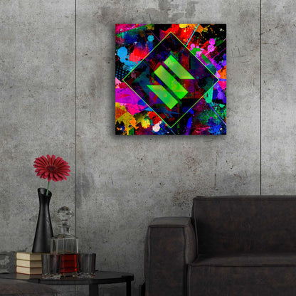 Epic Art 'SENT Crypto' by Epic Art Portfolio, Acrylic Glass Wall Art,24x24