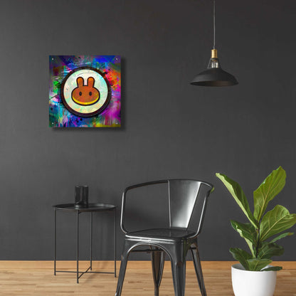 Epic Art 'Pancake Swap Crypto' by Epic Art Portfolio, Acrylic Glass Wall Art,24x24
