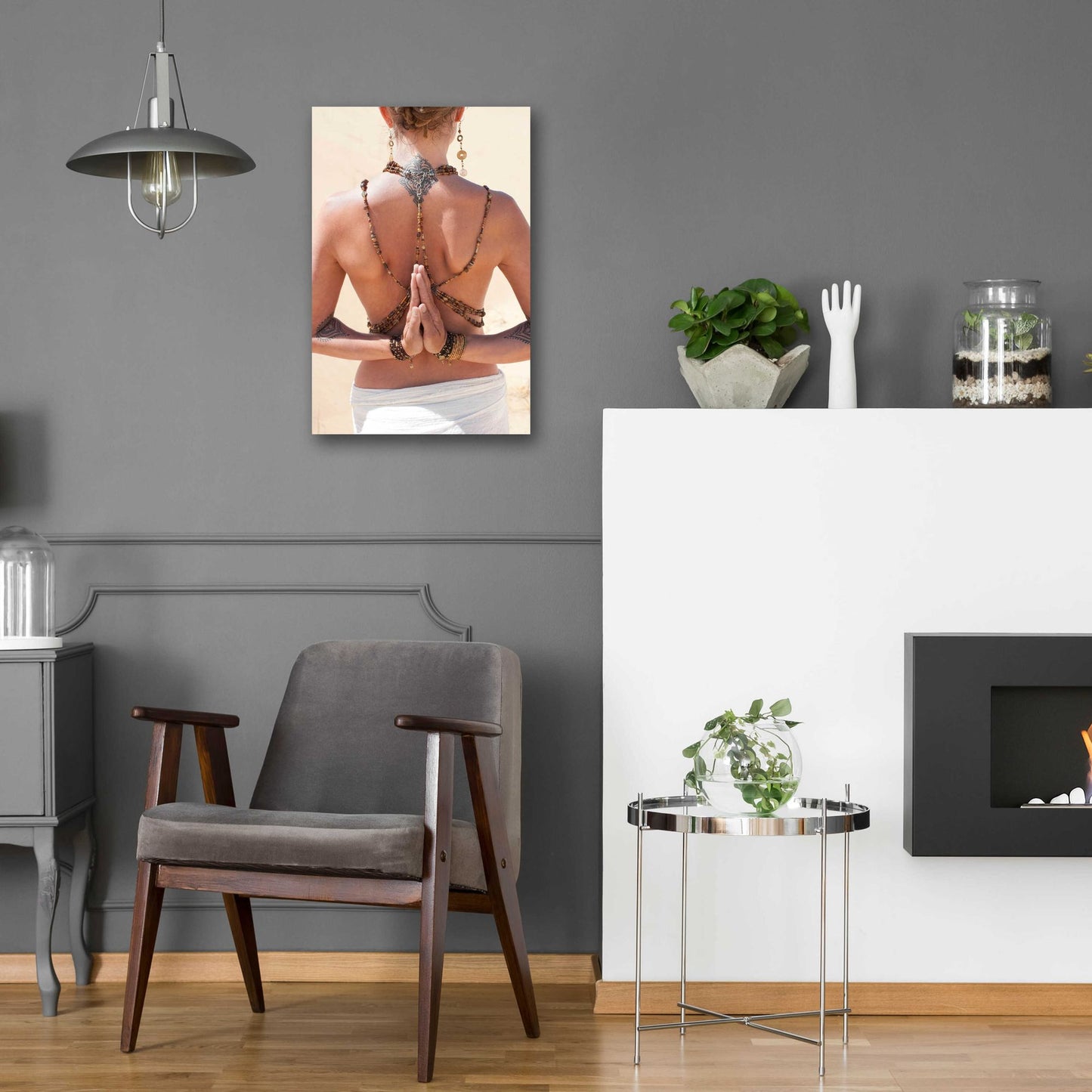 Epic Art 'Body Mind And Spirit' by Elena Ray, Acrylic Glass Wall Art,16x24