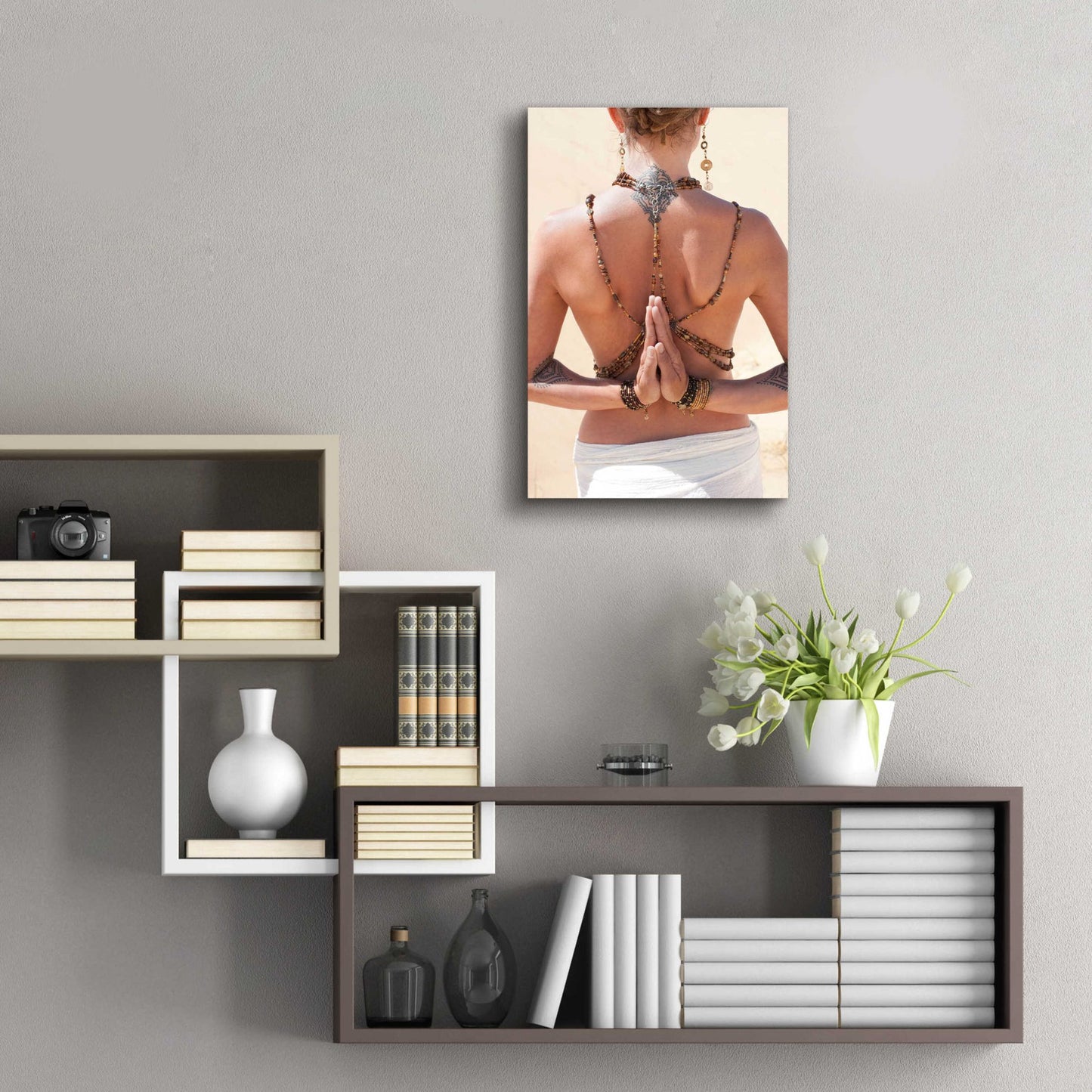 Epic Art 'Body Mind And Spirit' by Elena Ray, Acrylic Glass Wall Art,16x24