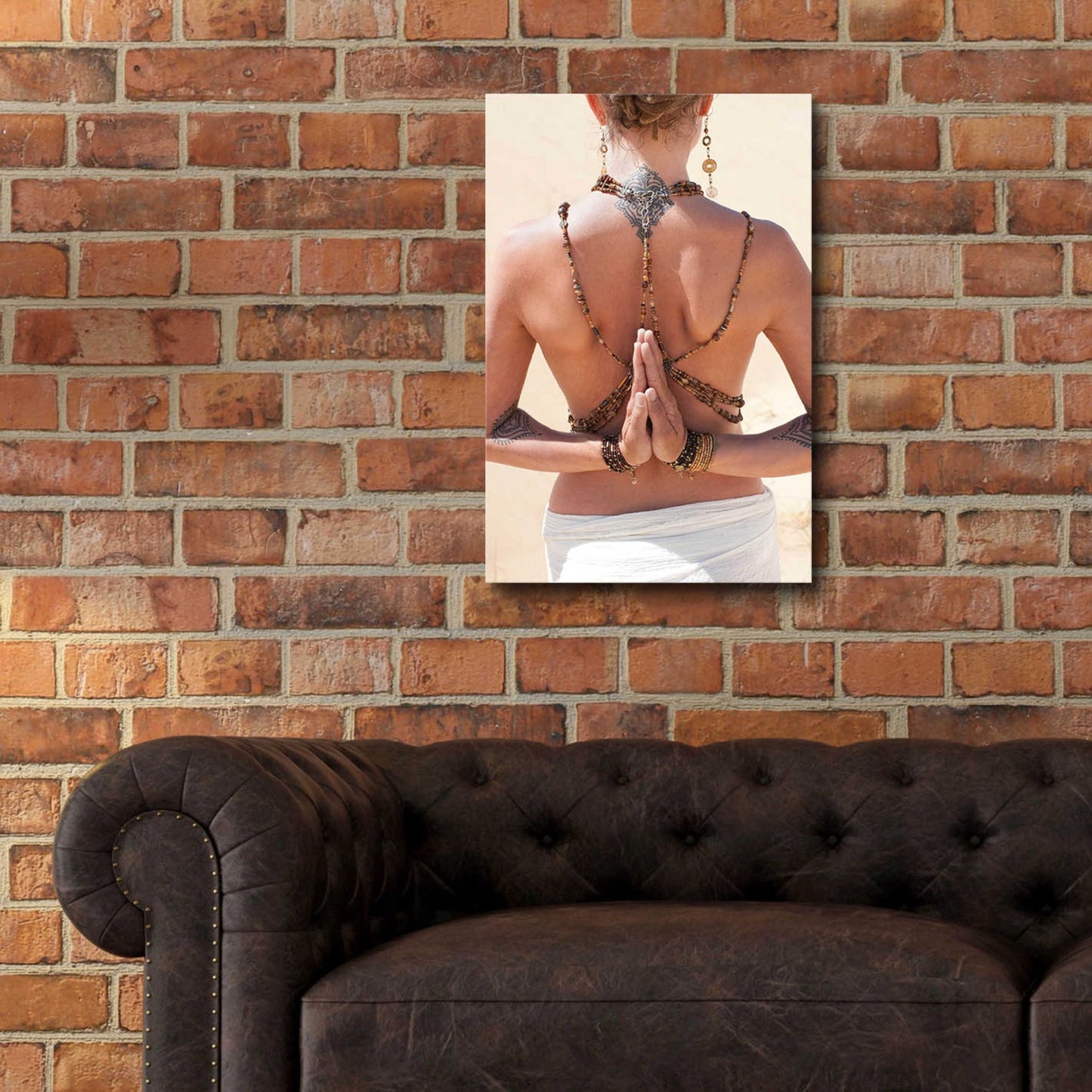 Epic Art 'Body Mind And Spirit' by Elena Ray, Acrylic Glass Wall Art,16x24
