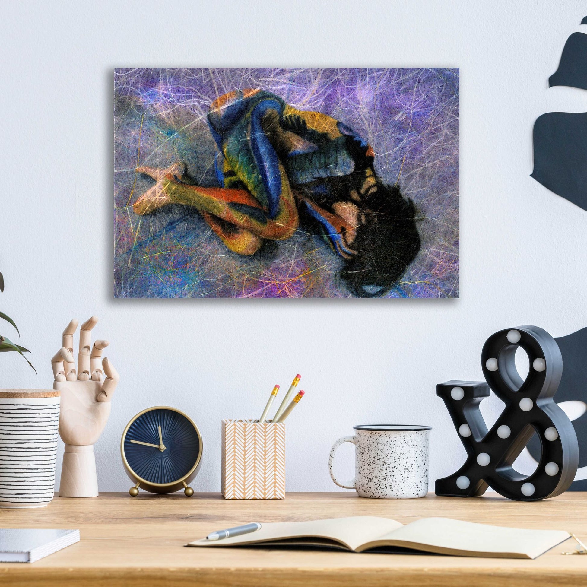 Epic Art 'Custom' by Elena Ray, Acrylic Glass Wall Art,16x12