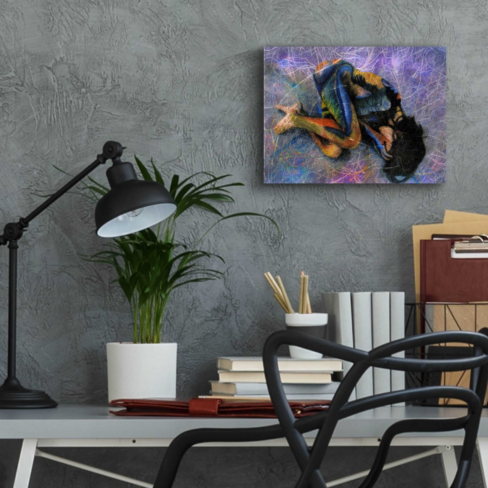 Epic Art 'Custom' by Elena Ray, Acrylic Glass Wall Art,16x12