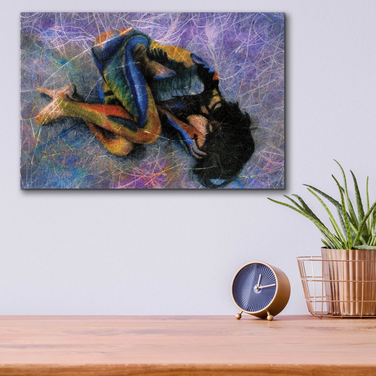 Epic Art 'Custom' by Elena Ray, Acrylic Glass Wall Art,16x12