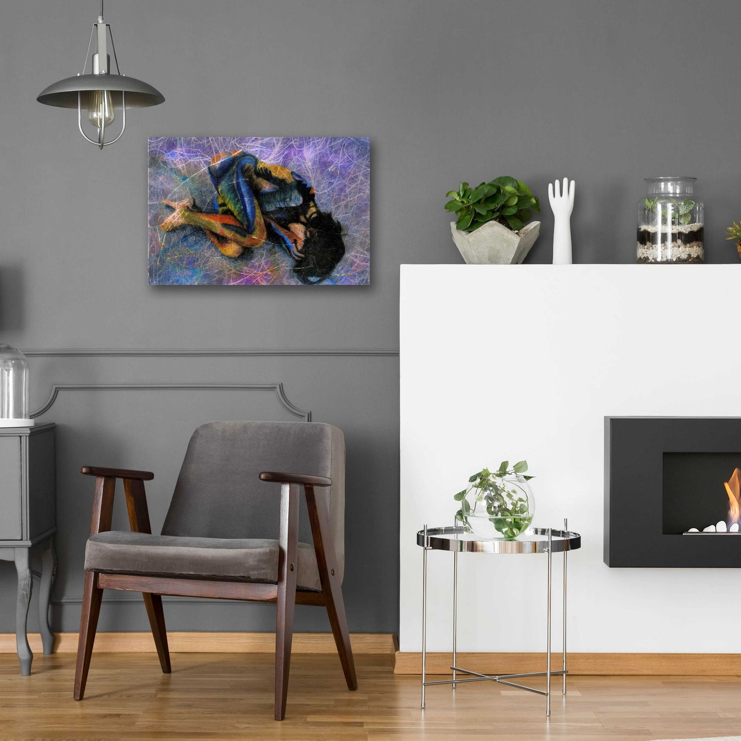 Epic Art 'Custom' by Elena Ray, Acrylic Glass Wall Art,24x16