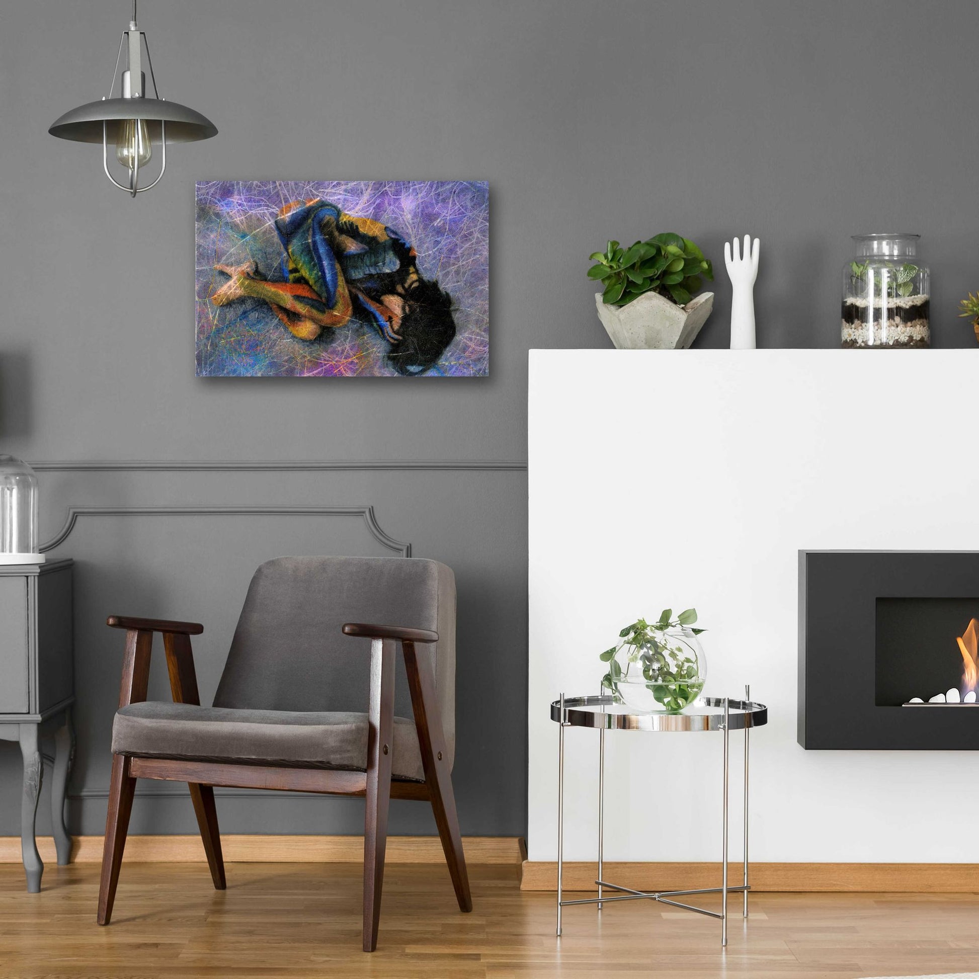 Epic Art 'Custom' by Elena Ray, Acrylic Glass Wall Art,24x16