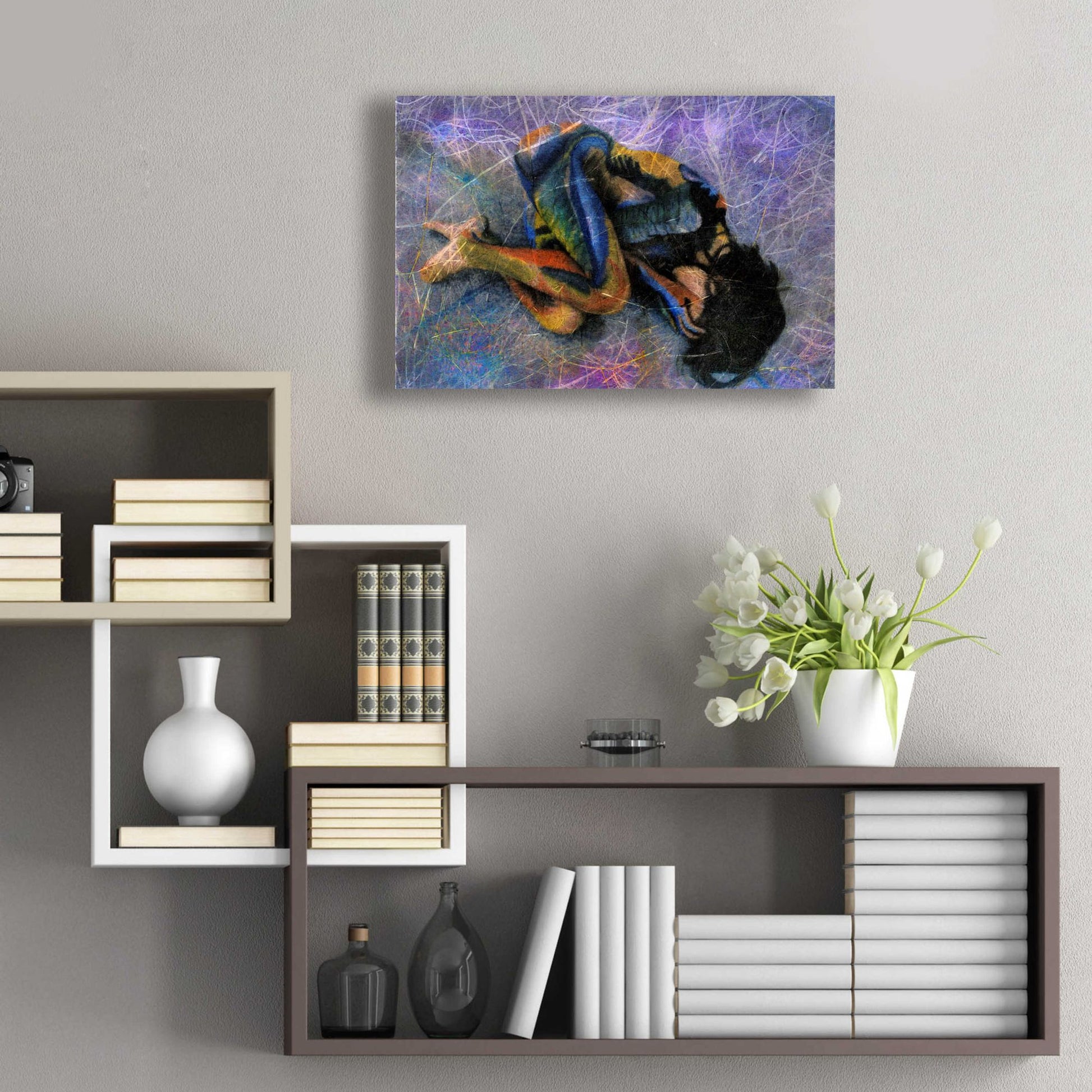 Epic Art 'Custom' by Elena Ray, Acrylic Glass Wall Art,24x16