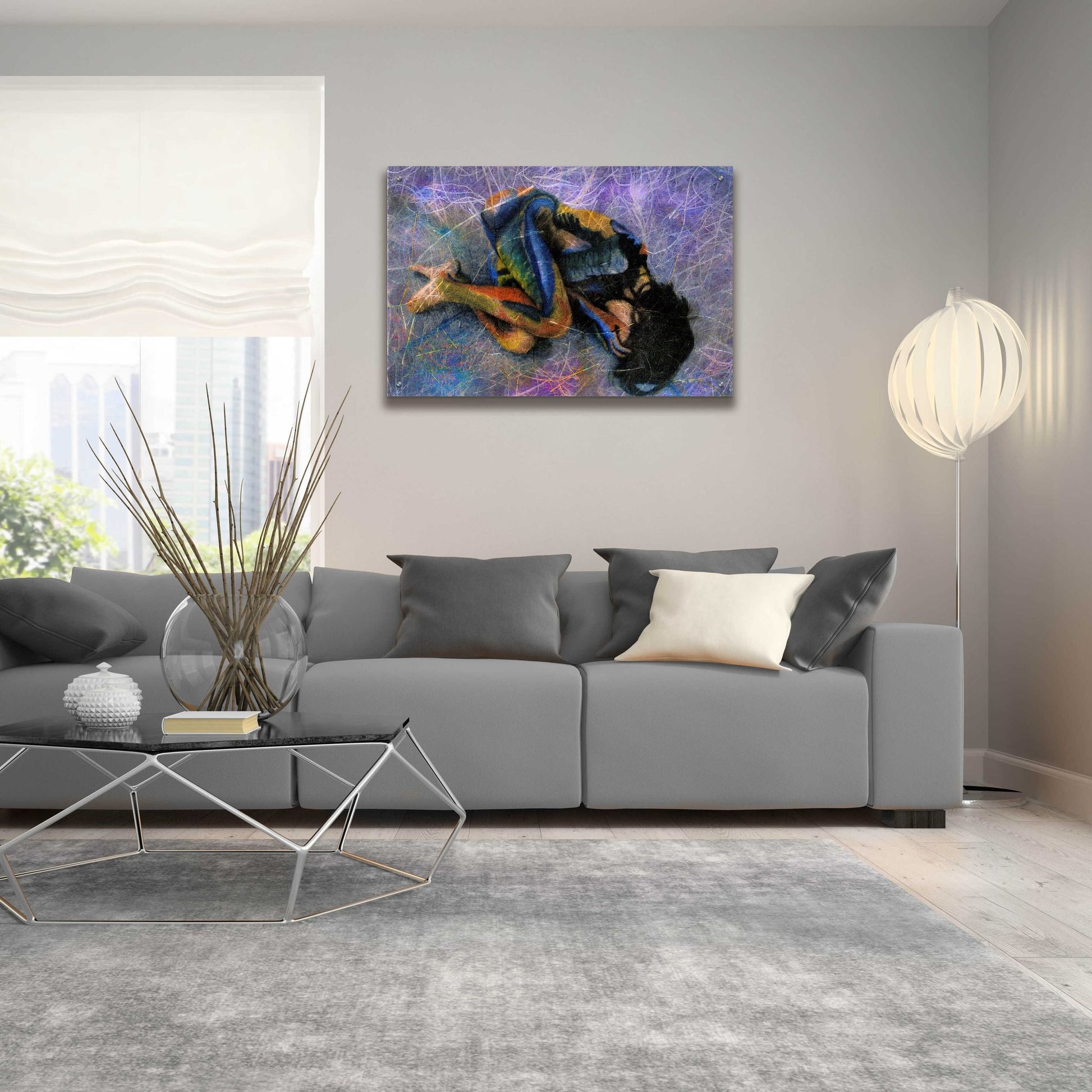 Epic Art 'Custom' by Elena Ray, Acrylic Glass Wall Art,36x24