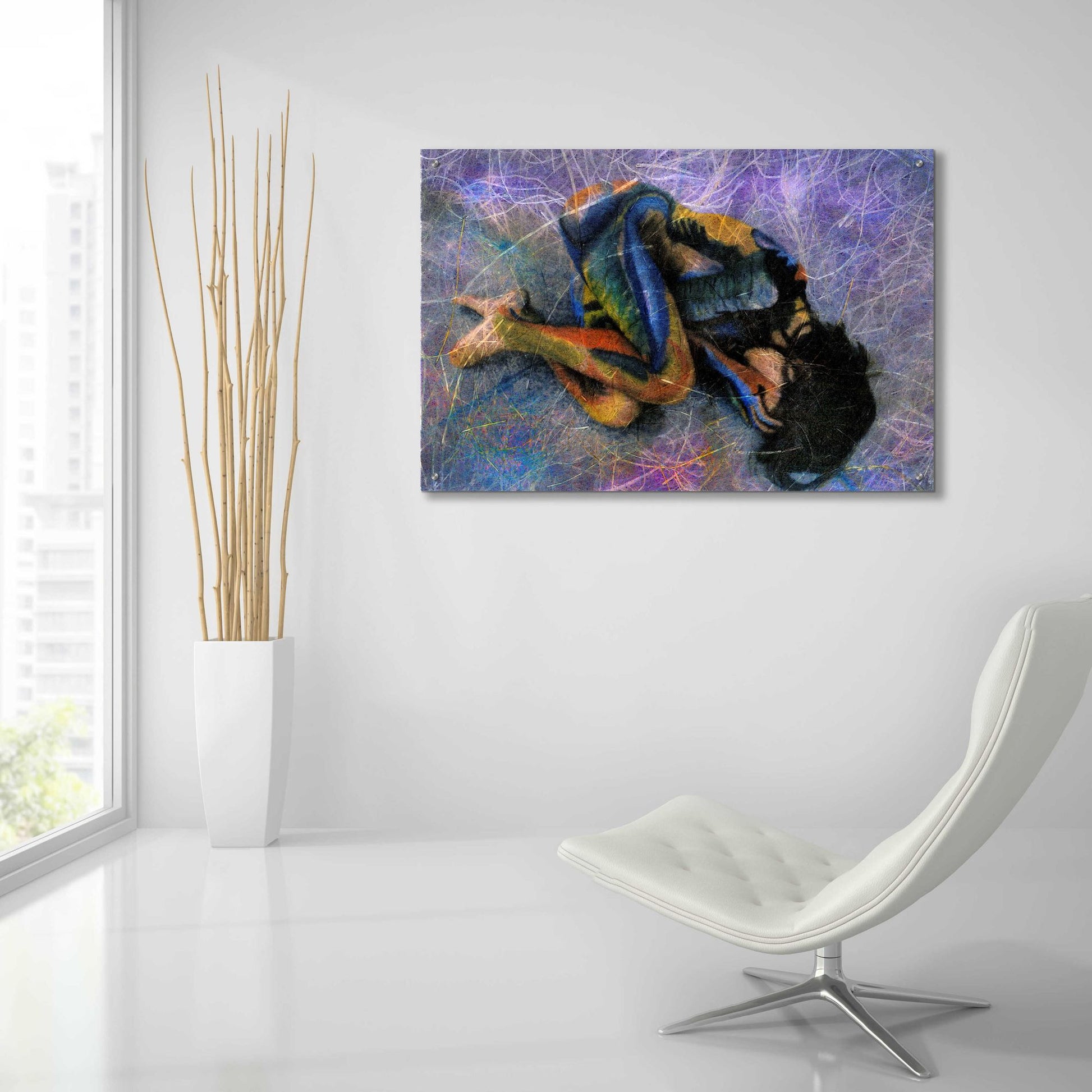 Epic Art 'Custom' by Elena Ray, Acrylic Glass Wall Art,36x24