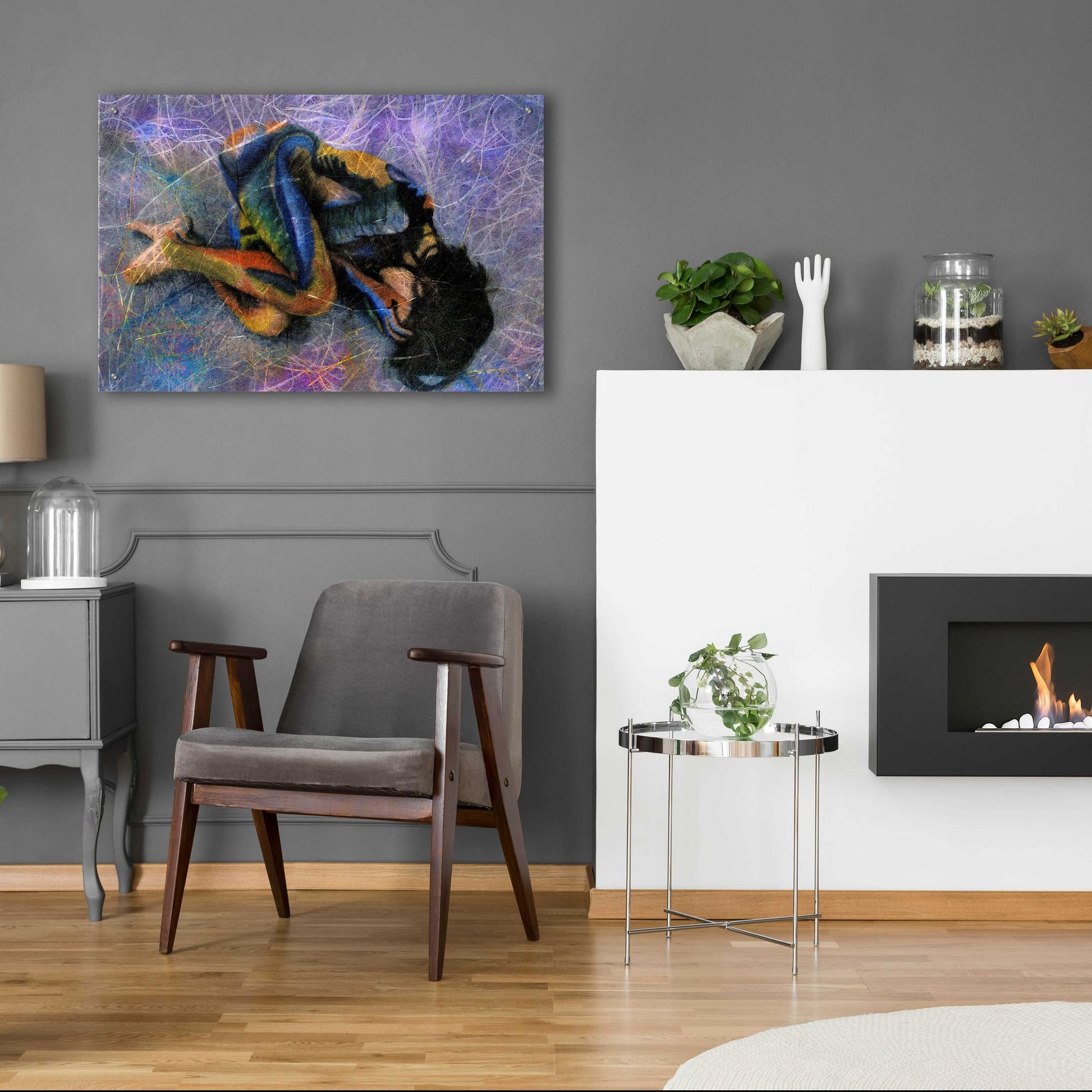 Epic Art 'Custom' by Elena Ray, Acrylic Glass Wall Art,36x24