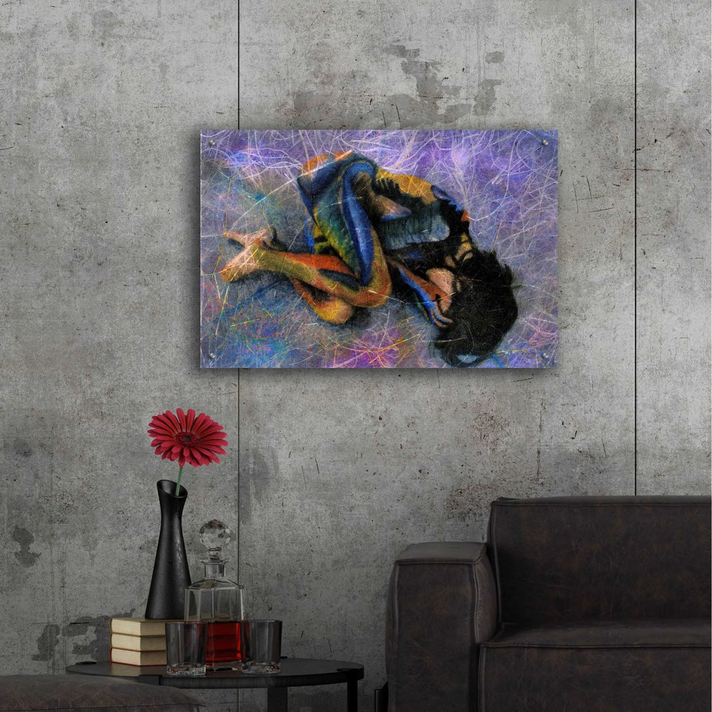 Epic Art 'Custom' by Elena Ray, Acrylic Glass Wall Art,36x24