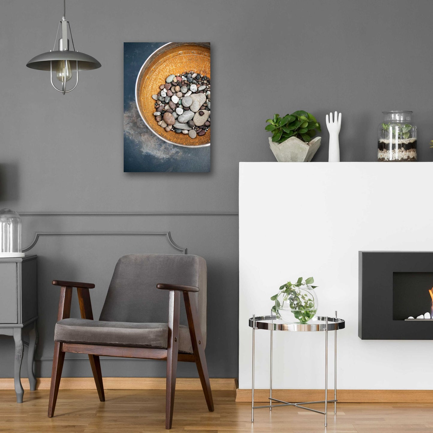 Epic Art 'Elemental' by Elena Ray, Acrylic Glass Wall Art,16x24