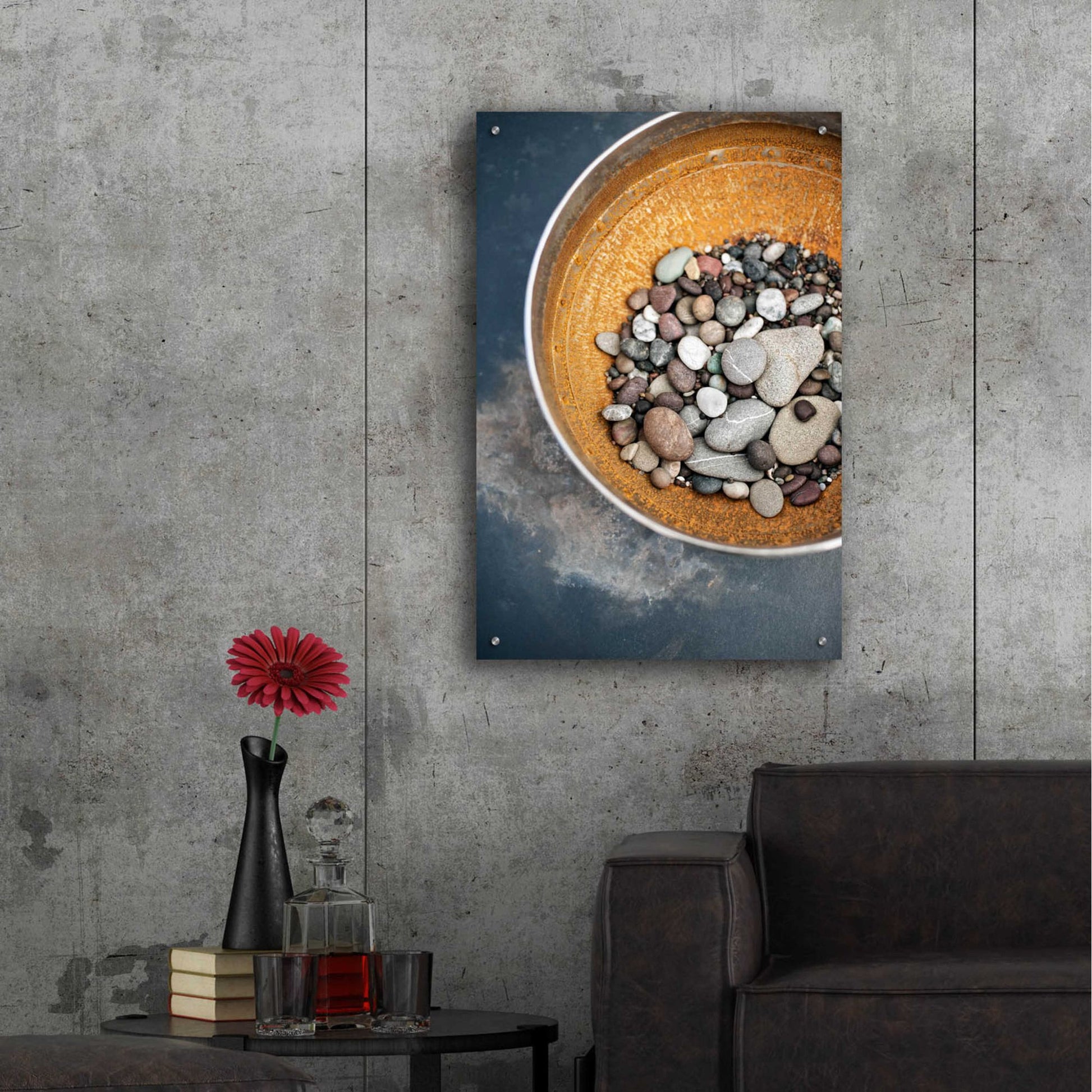 Epic Art 'Elemental' by Elena Ray, Acrylic Glass Wall Art,24x36