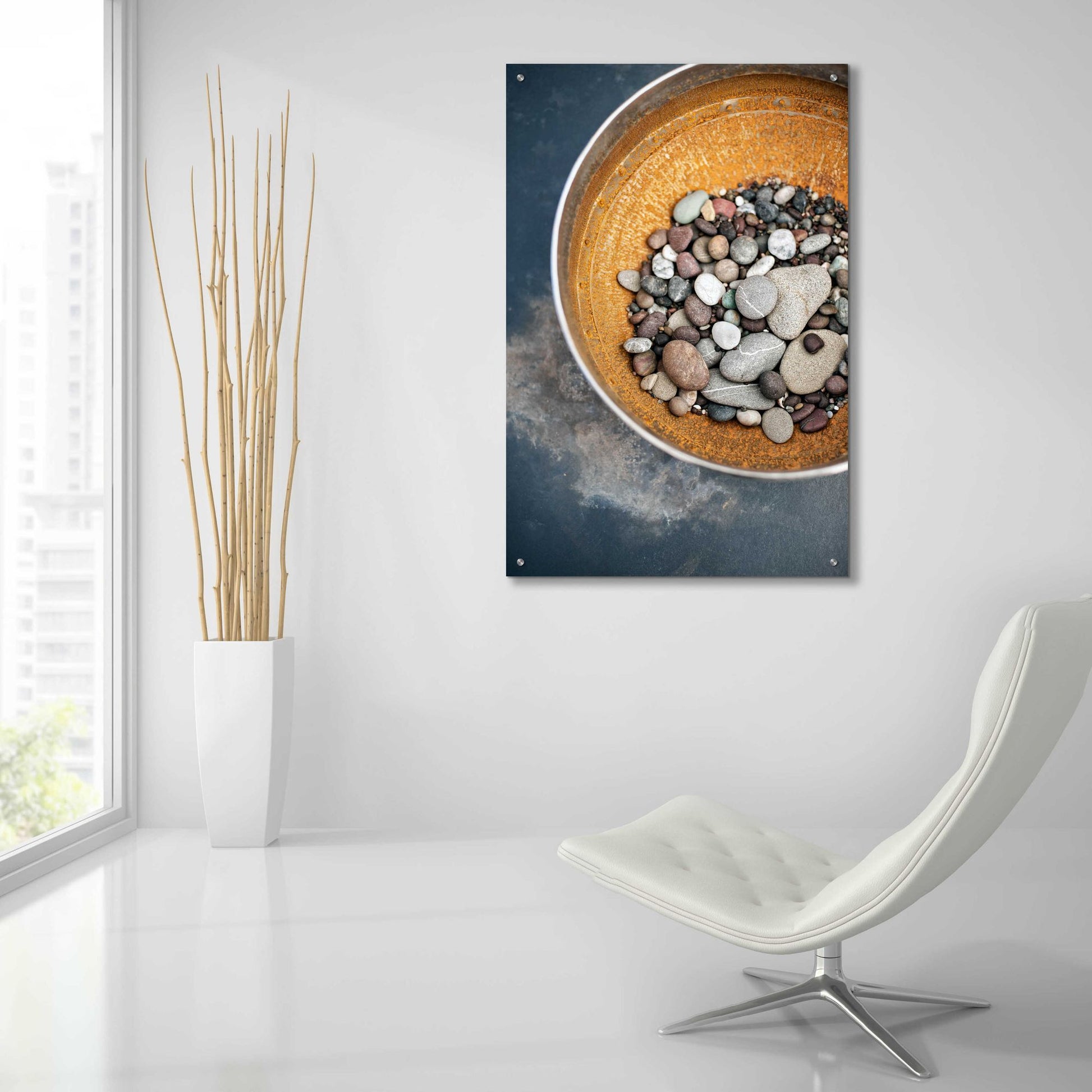 Epic Art 'Elemental' by Elena Ray, Acrylic Glass Wall Art,24x36