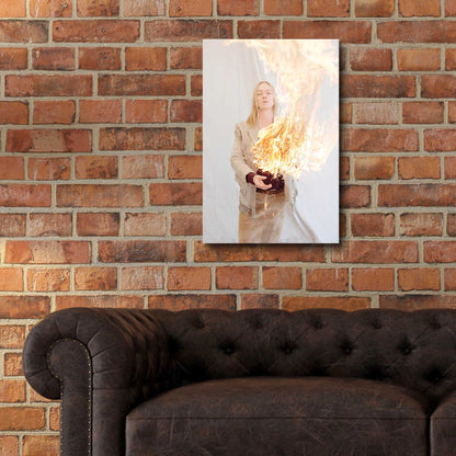 Epic Art 'The Presence of Fire' by Elena Ray, Acrylic Glass Wall Art,16x24