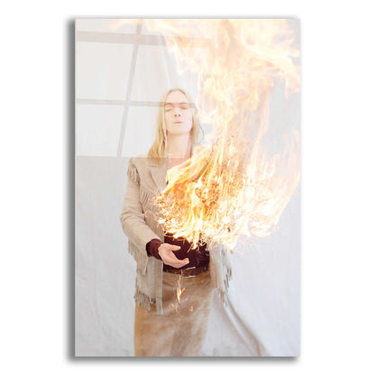 Epic Art 'The Presence of Fire' by Elena Ray, Acrylic Glass Wall Art