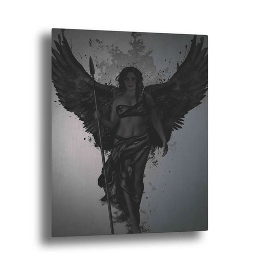 Epic Art "Valkyrja" by Nicklas Gustafsson, on Brushed Aluminum
