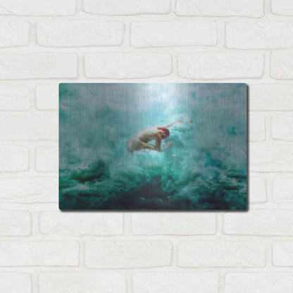 Luxe Metal Art 'Heaven & Alchemy' by Mario Sanchez Nevado, Metal Wall Art,16x12