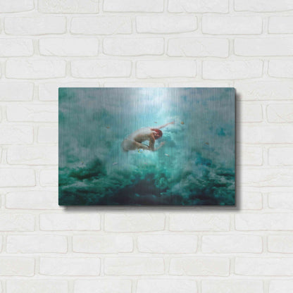 Luxe Metal Art 'Heaven & Alchemy' by Mario Sanchez Nevado, Metal Wall Art,24x16