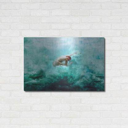 Luxe Metal Art 'Heaven & Alchemy' by Mario Sanchez Nevado, Metal Wall Art,36x24