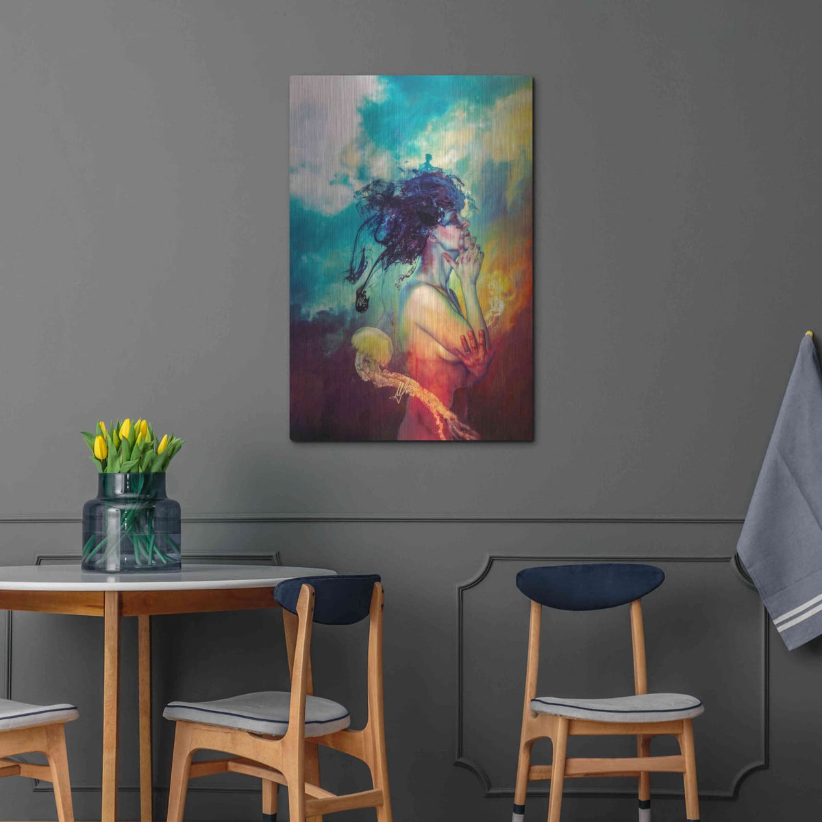 'Medea' by Mario Sanchez Nevado – Metal Wall Art, 24x36 room view