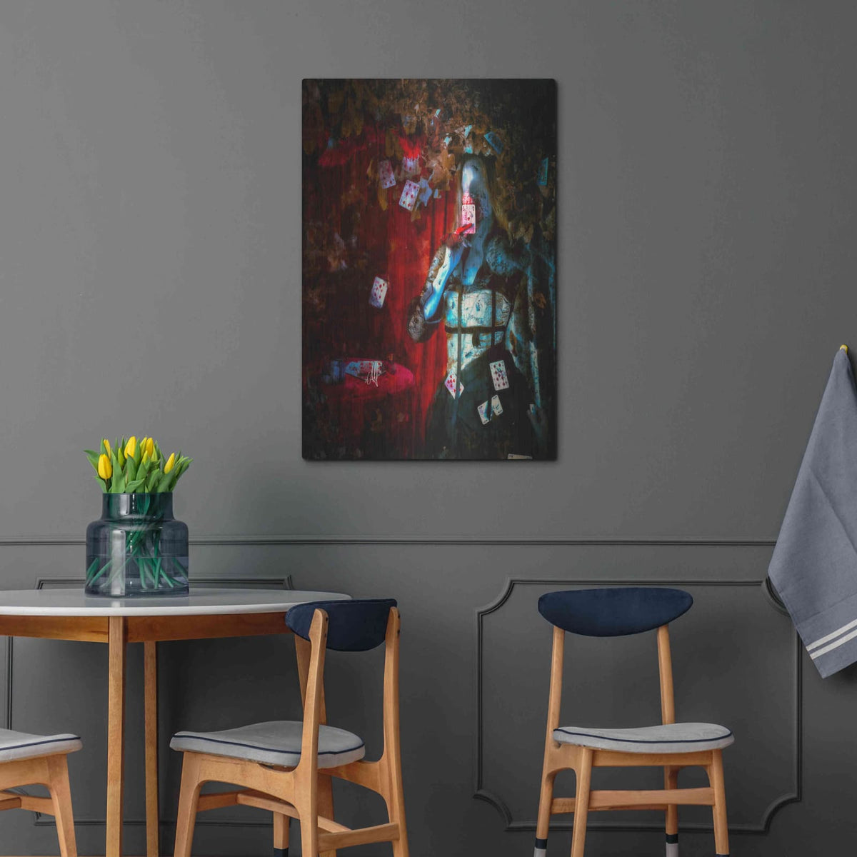'Player' by Mario Sanchez Nevado – Metal Wall Art, 24x36 room view