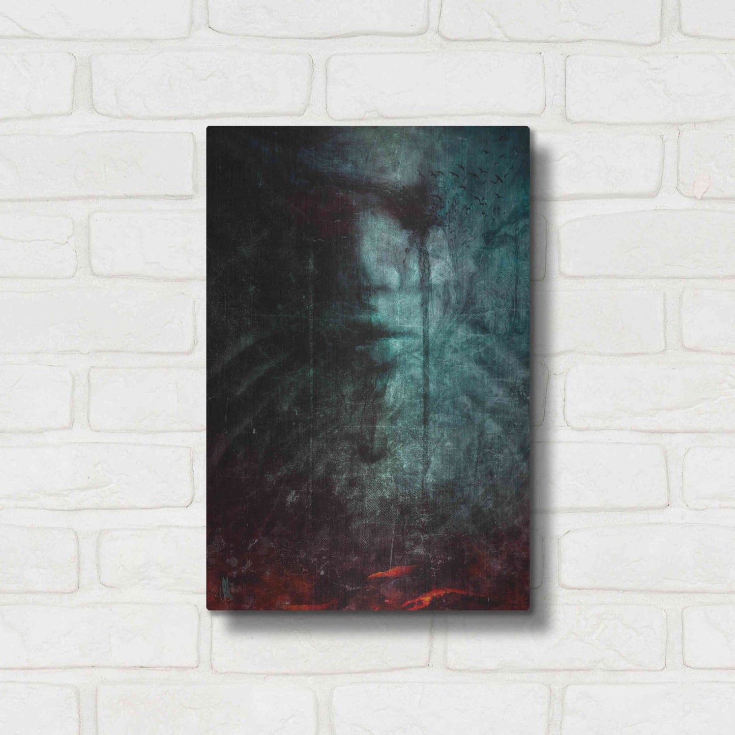 Luxe Metal Art 'Souvenirs' by Mario Sanchez Nevado, Metal Wall Art,12x16