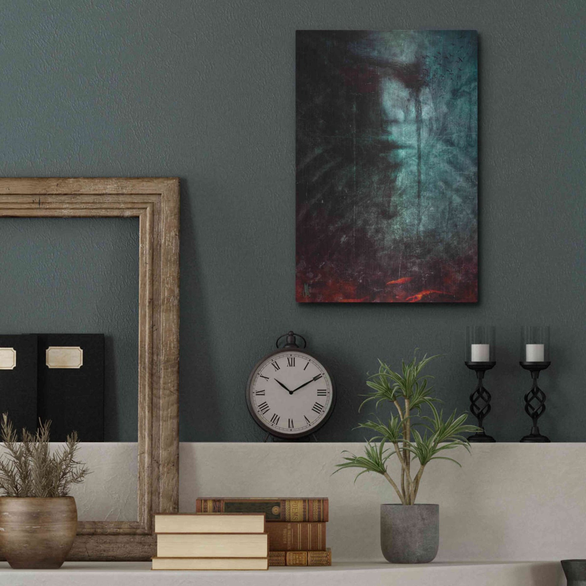 Luxe Metal Art 'Souvenirs' by Mario Sanchez Nevado, Metal Wall Art,12x16