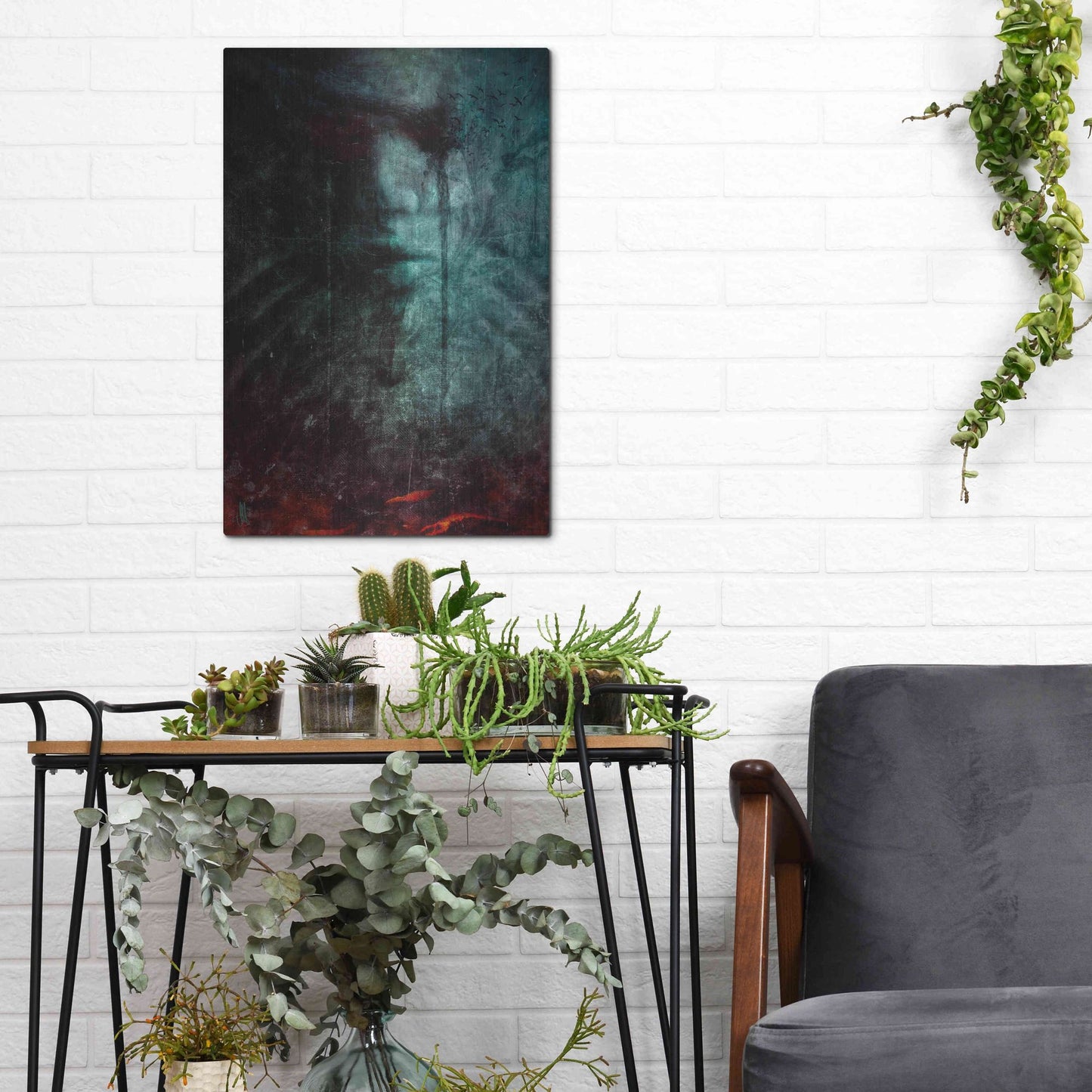 Luxe Metal Art 'Souvenirs' by Mario Sanchez Nevado, Metal Wall Art,12x16