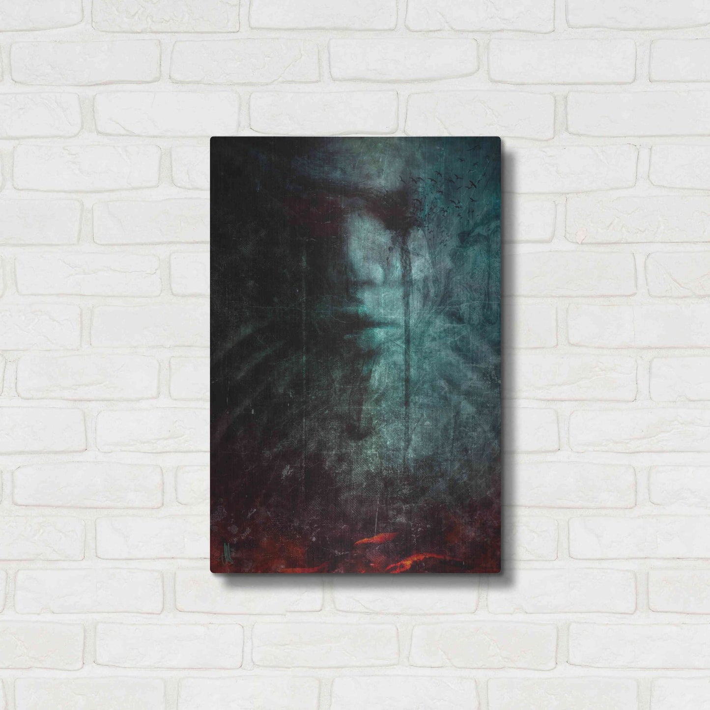 Luxe Metal Art 'Souvenirs' by Mario Sanchez Nevado, Metal Wall Art,16x24