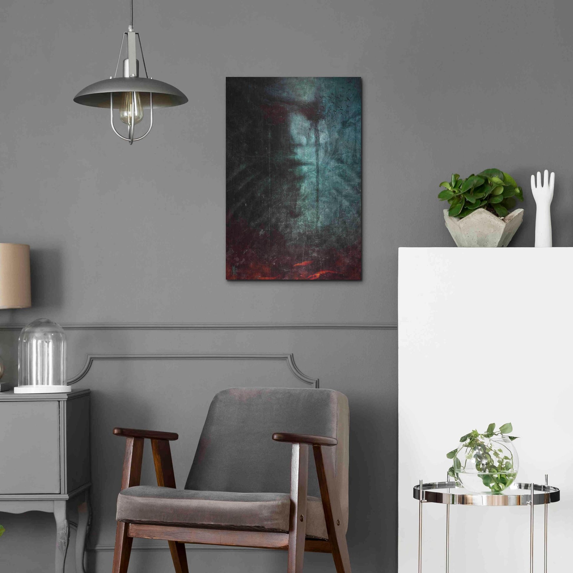 Luxe Metal Art 'Souvenirs' by Mario Sanchez Nevado, Metal Wall Art,16x24