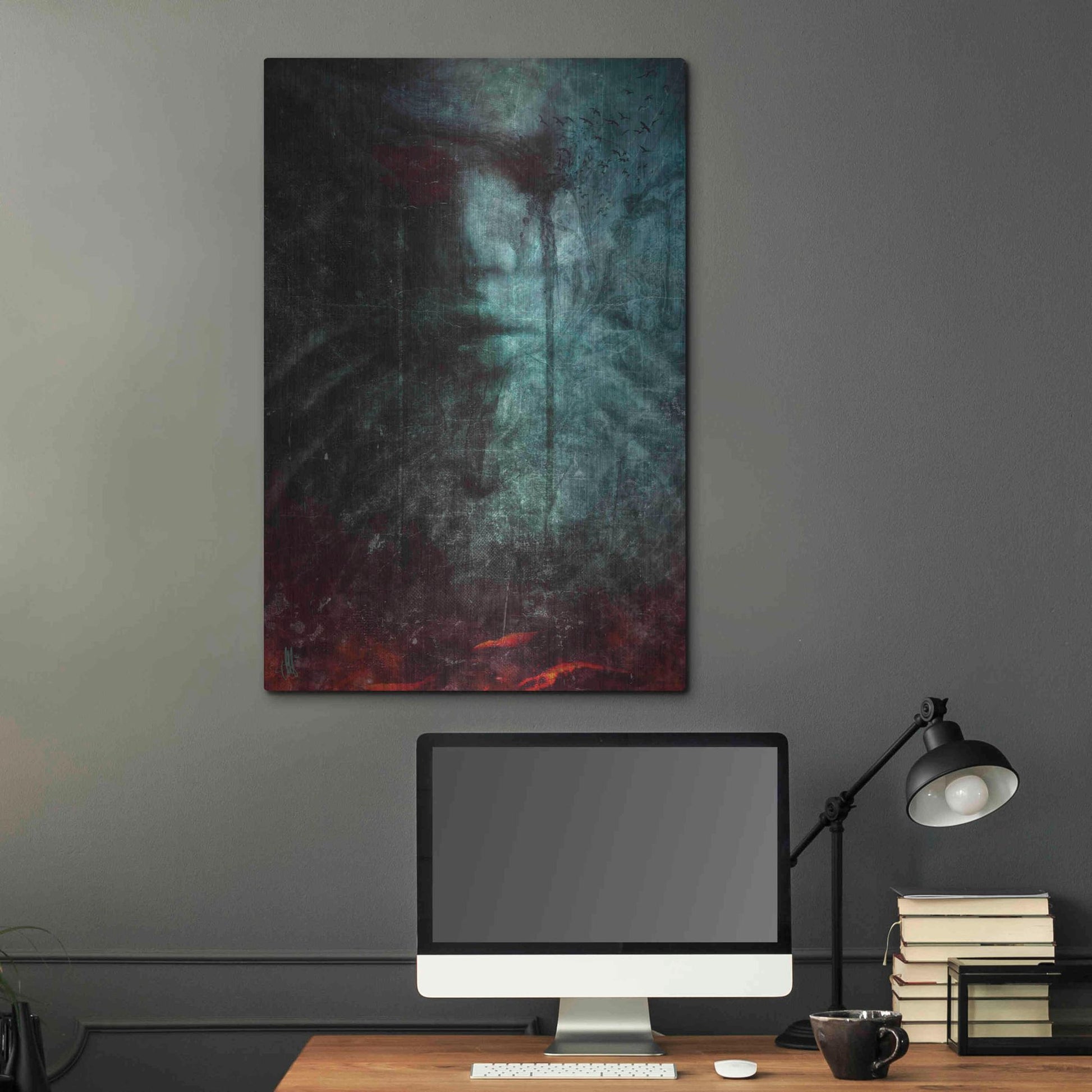 Luxe Metal Art 'Souvenirs' by Mario Sanchez Nevado, Metal Wall Art,24x36