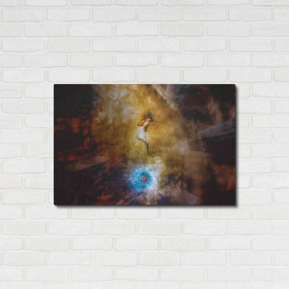 Luxe Metal Art 'The Sufferer' by Mario Sanchez Nevado, Metal Wall Art,36x24