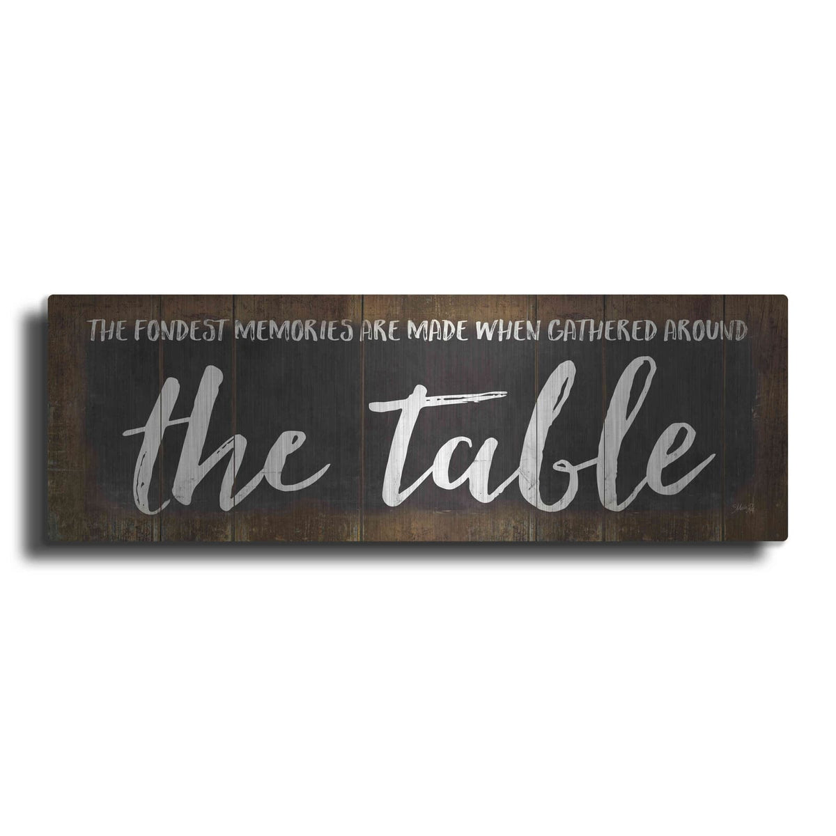 'The Table' by Marla Rae – Metal Wall Art