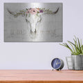 'Be Bold - Be Brave' by Marla Rae – Metal Wall Art, 16x12 room view