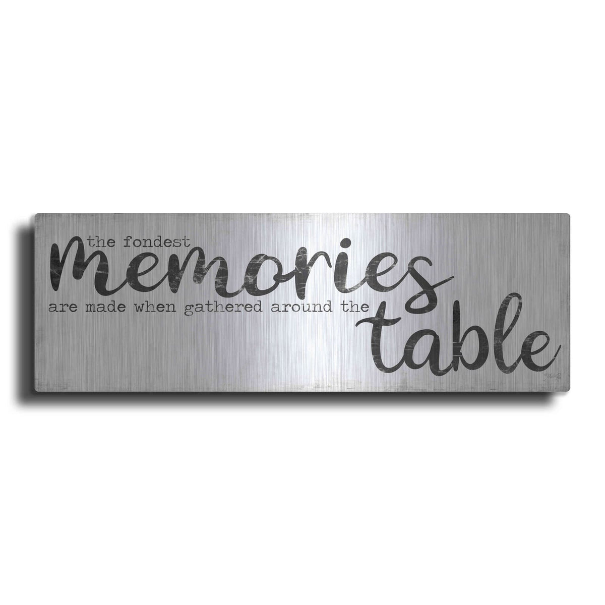 'The Fondest Memories' by Marla Rae – Metal Wall Art