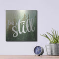 'Be Still' by Marla Rae – Metal Wall Art, 12x12 room view
