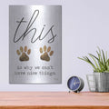 'Can't Have Nice Things' by Marla Rae – Metal Wall Art, 12x16 room view