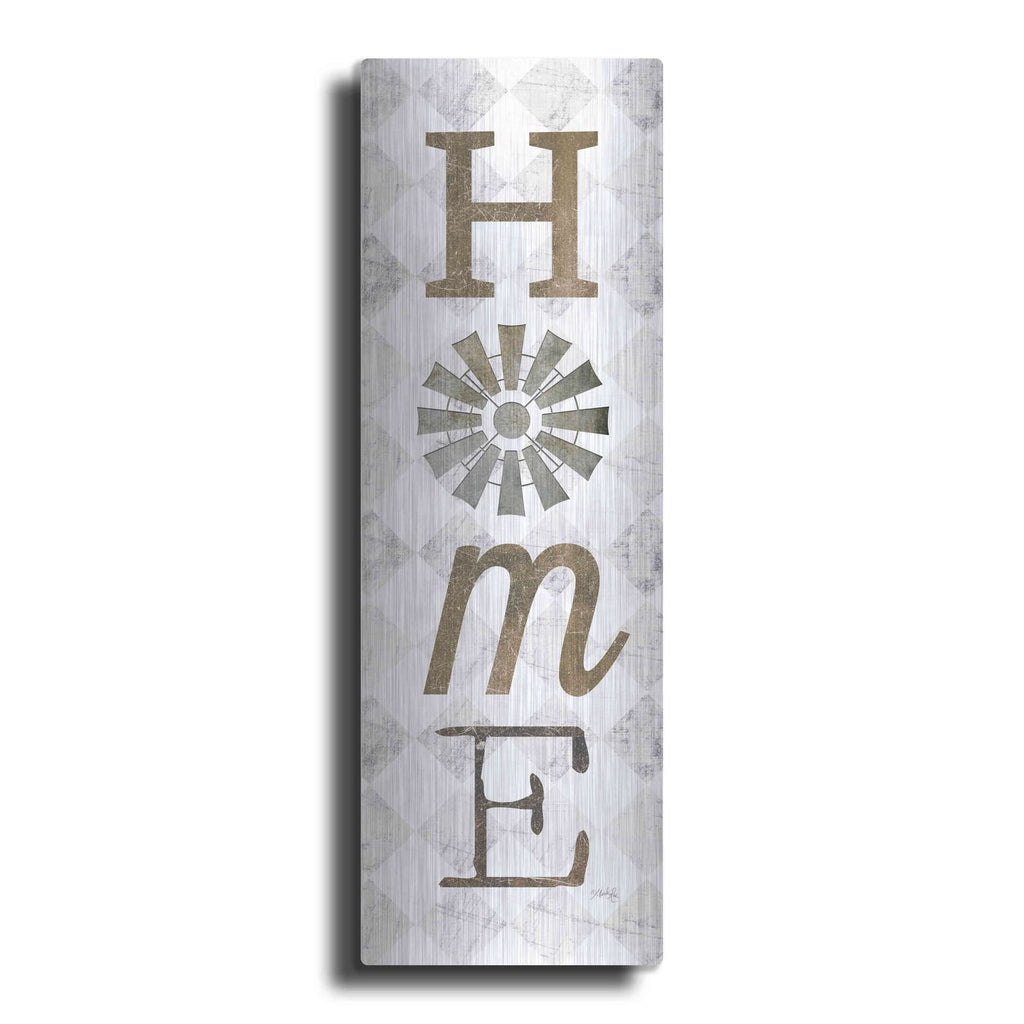 'Home with Windmill II' by Marla Rae – Metal Wall Art