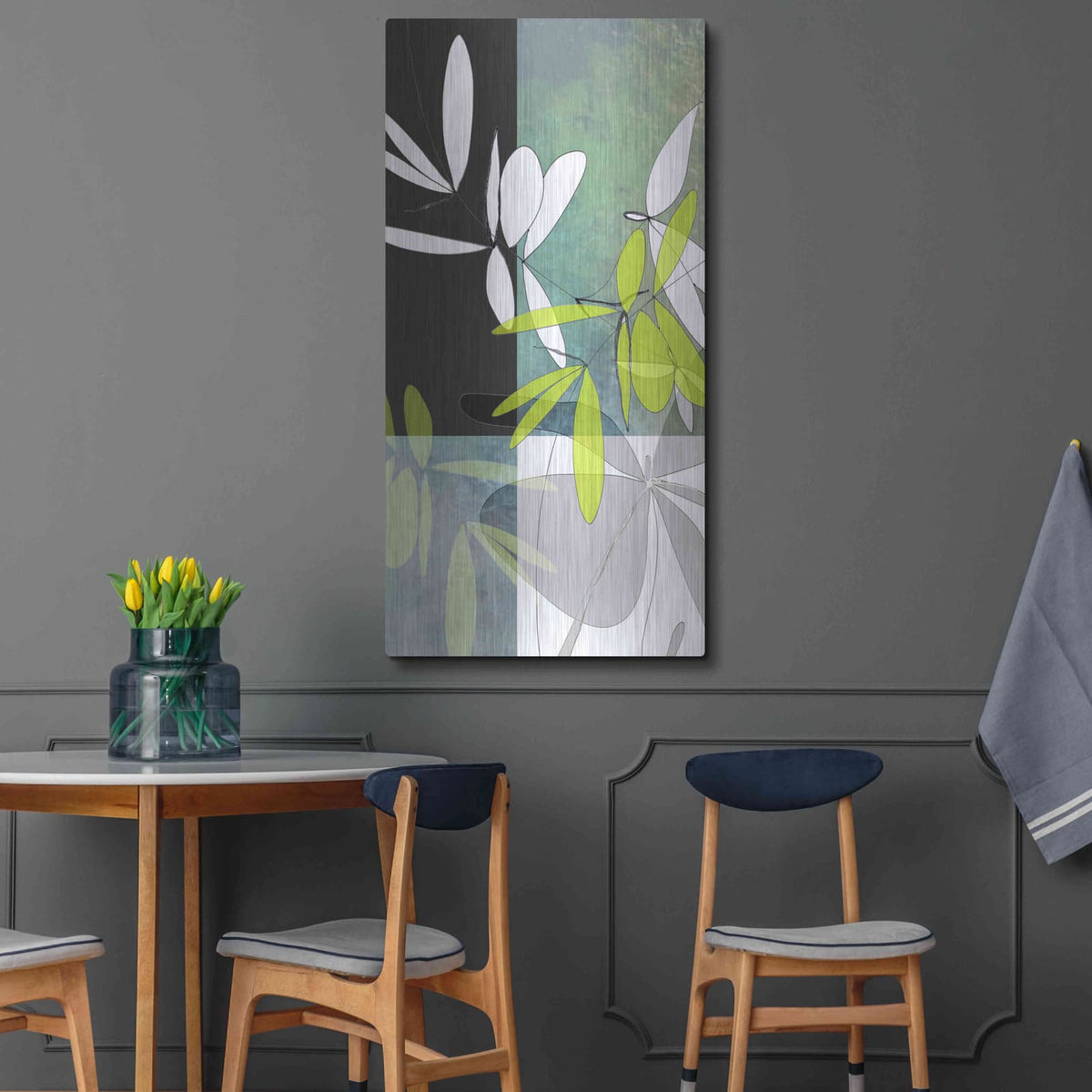 'Dusk' by Jan Weiss – Metal Wall Art, 24x48 room view