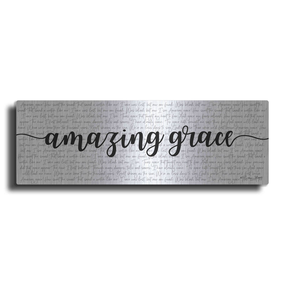 'Amazing Grace' by Susan Ball – Metal Wall Art
