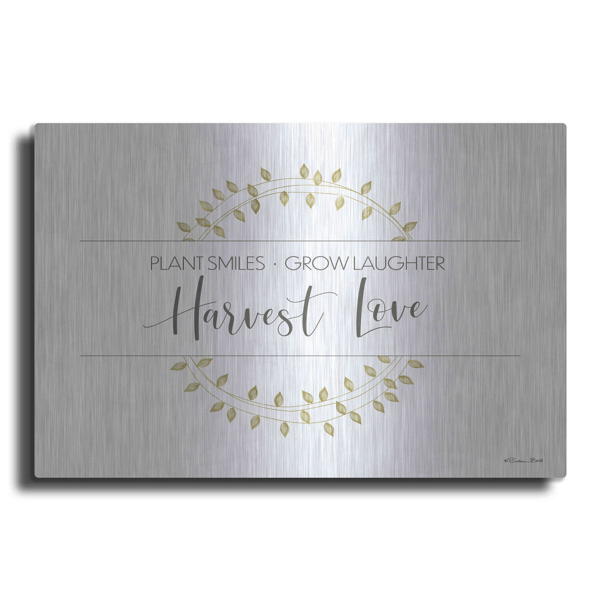 'Harvest Love' by Susan Ball – Metal Wall Art
