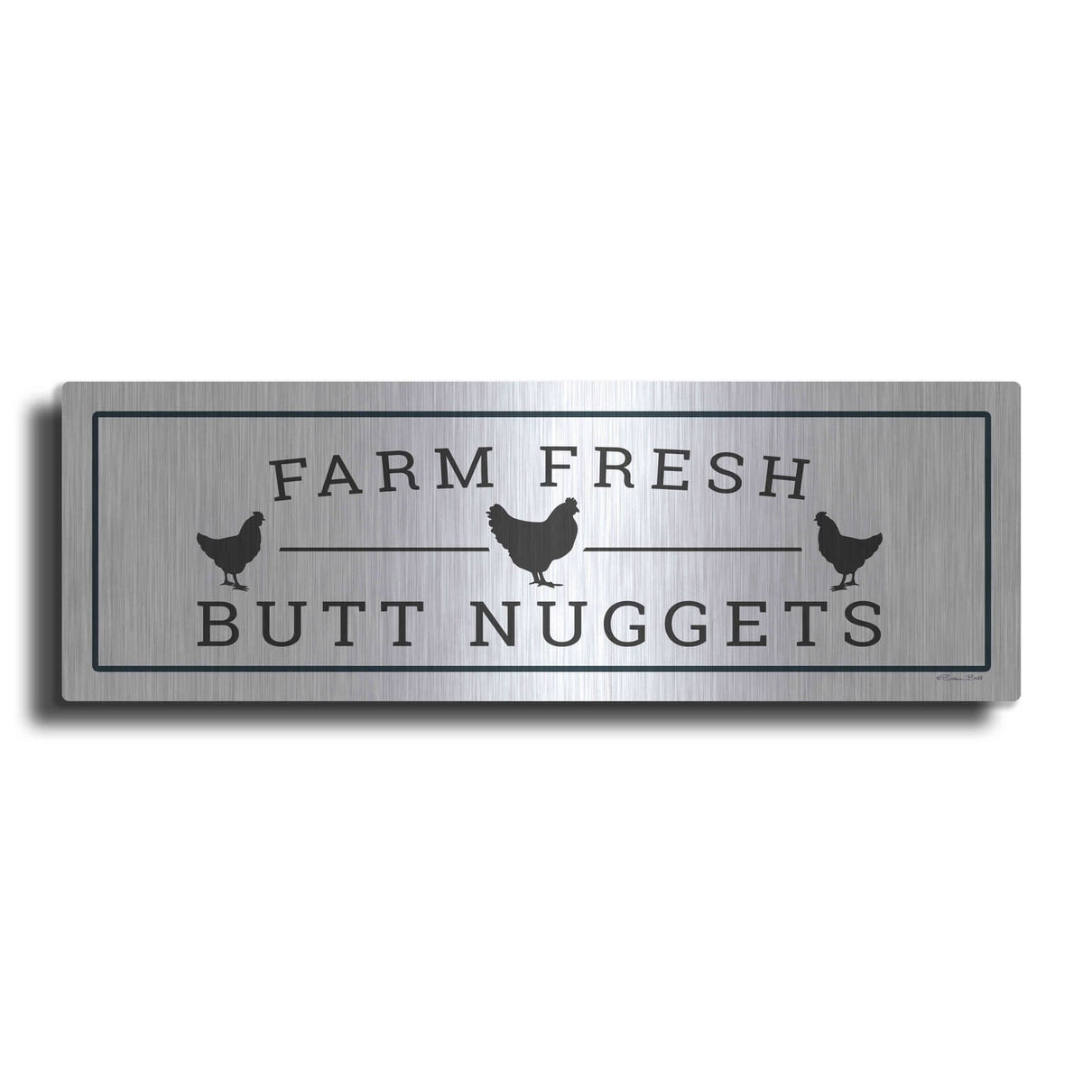 'Farm Fresh' by Susan Ball – Metal Wall Art