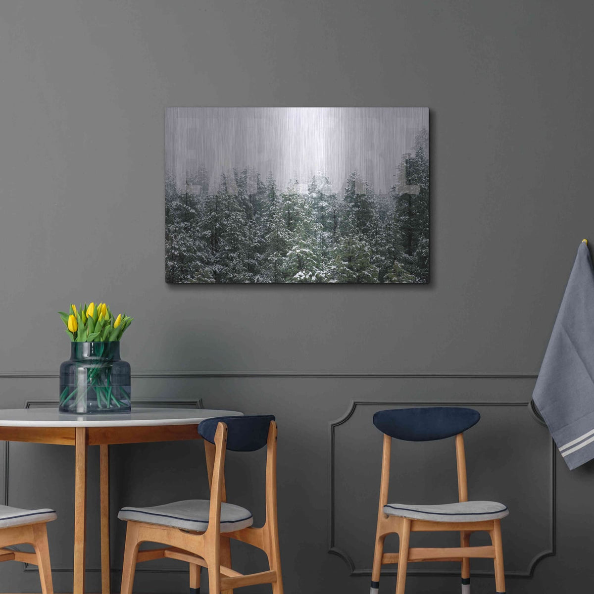'Explore' by Susan Ball – Metal Wall Art, 36x24 room view