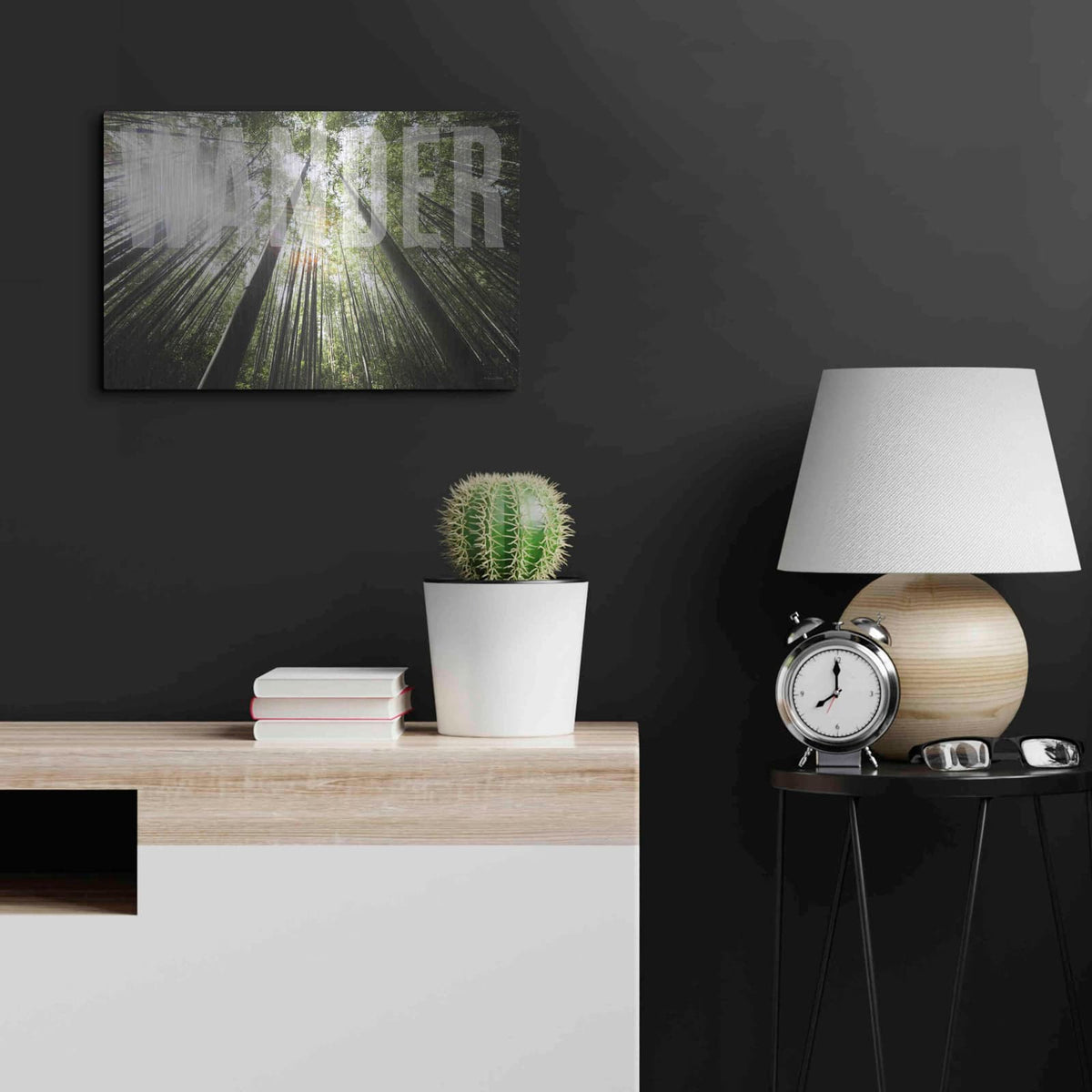 'Wander' by Susan Ball – Metal Wall Art, 24x16 room view