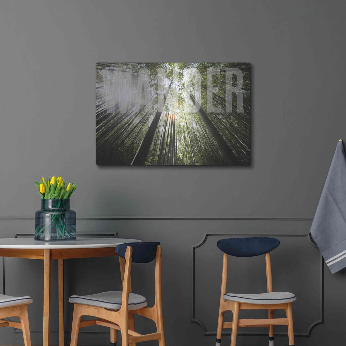 'Wander' by Susan Ball – Metal Wall Art, 36x24 room view