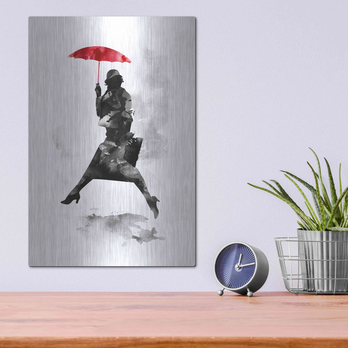 'Puddle Jumper' by Robert Farkas – Metal Wall Art, 12x16 room view