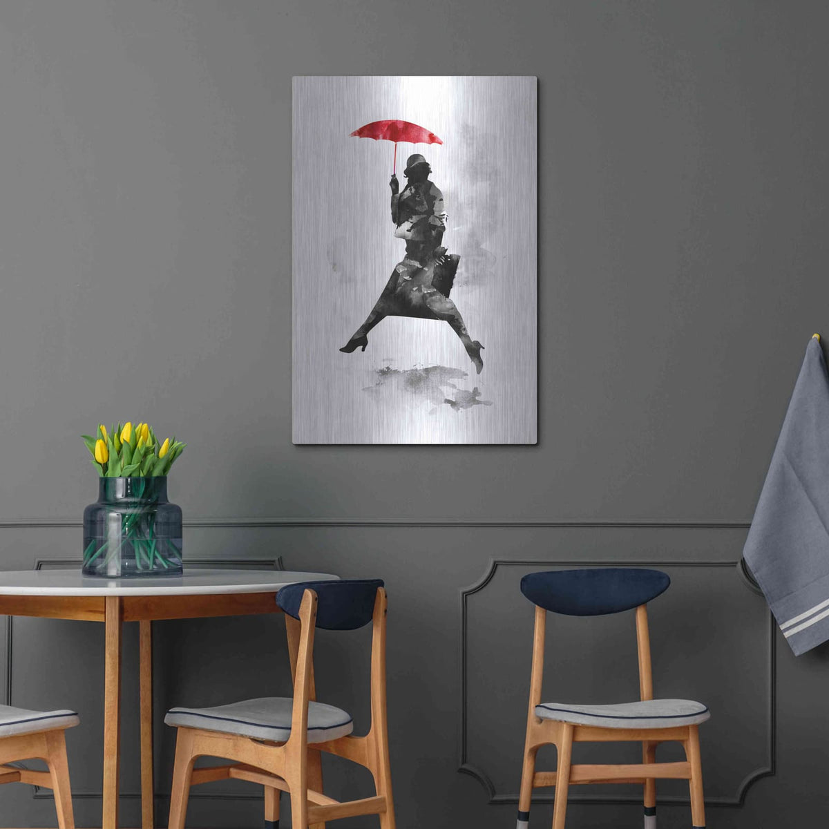 'Puddle Jumper' by Robert Farkas – Metal Wall Art, 24x36 room view