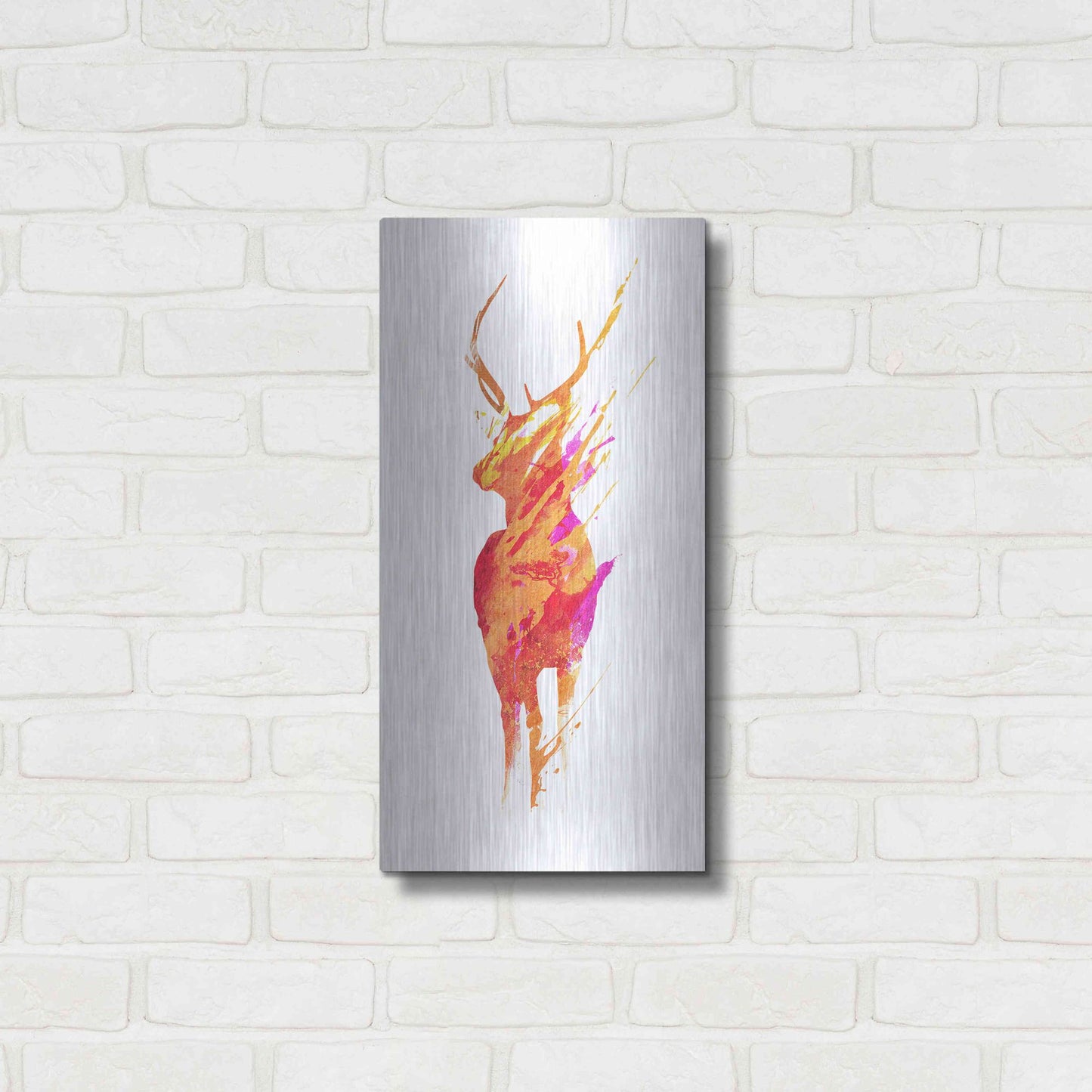 Luxe Metal Art 'On The Road Again' by Robert Farkas, Metal Wall Art,12x24